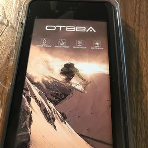 OTBBA I Phone 7 plus waterproof Black case  NEW